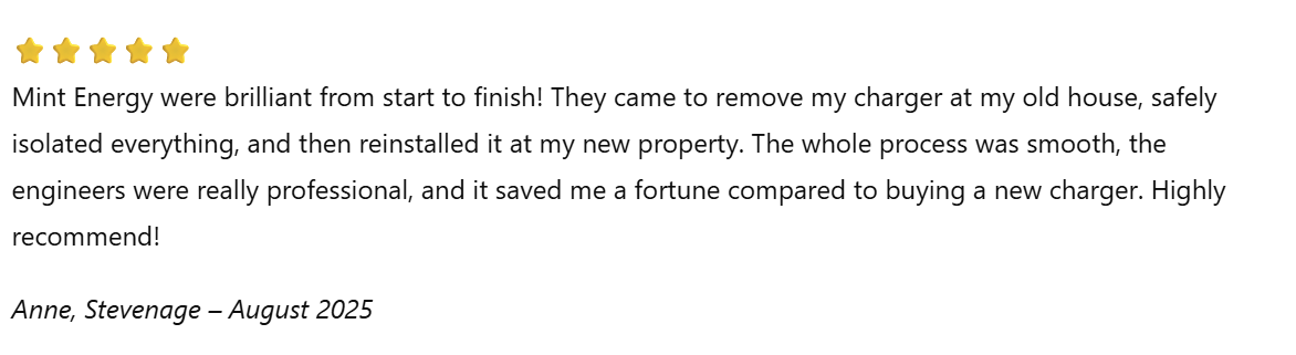 Taking my EV charger with me